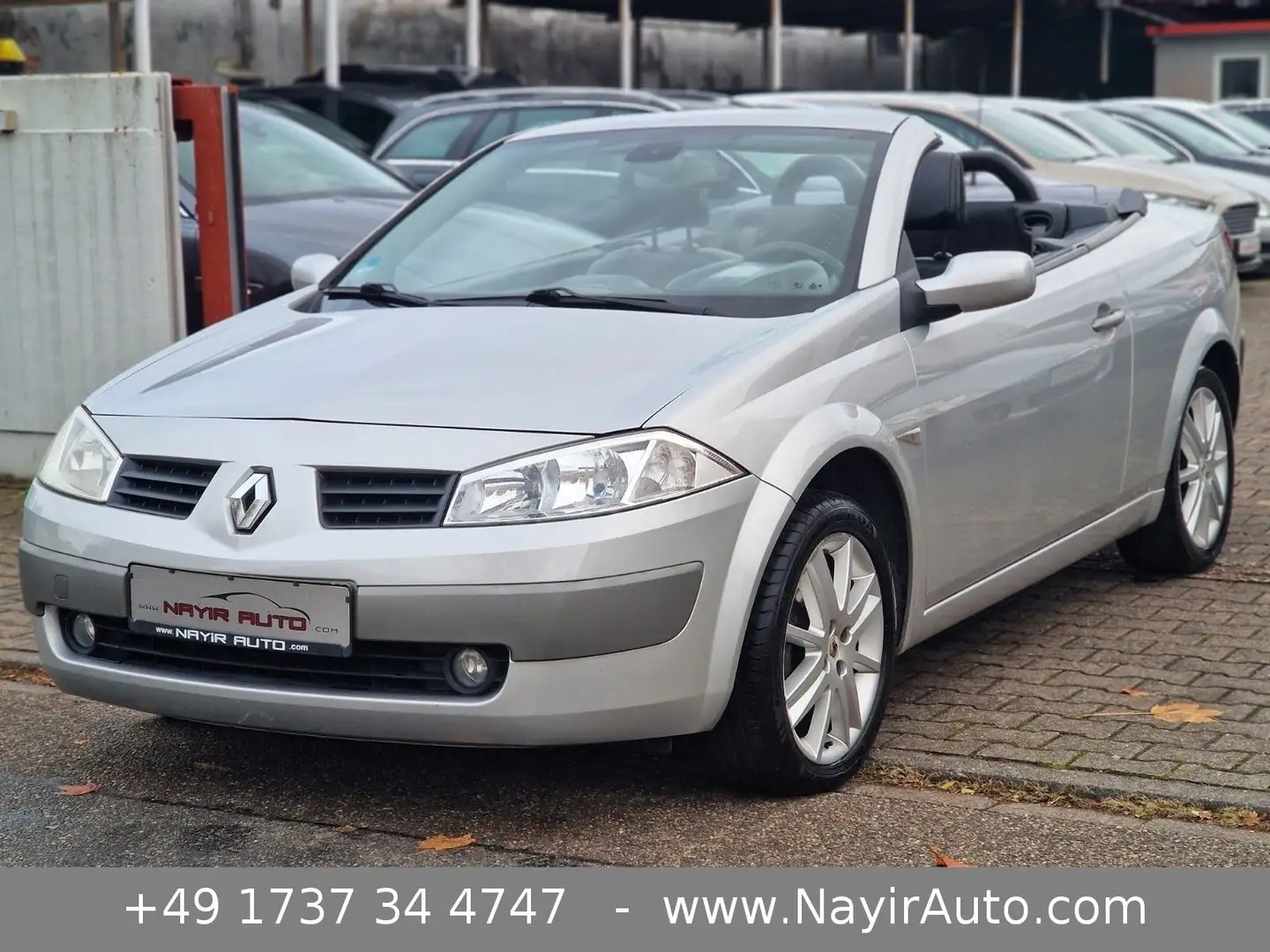 Renault Megane Cabrio Coupe KARMAN|Leder|Sitzheiz|Tempom Silber - 2