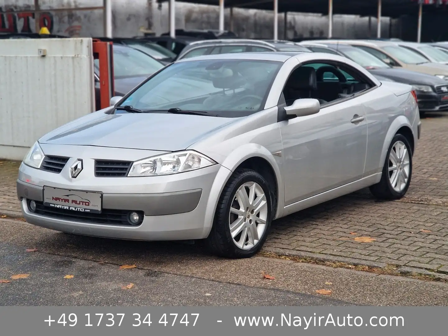 Renault Megane Cabrio Coupe KARMAN|Leder|Sitzheiz|Tempom Silber - 1