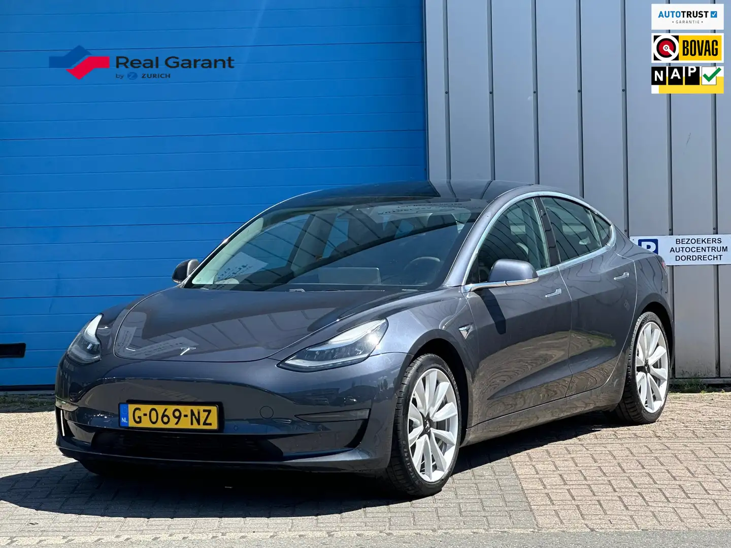 Tesla Model 3 Long Range AWD 75 kWh DUAL MOTOR AWD KM 119002 Grigio - 1