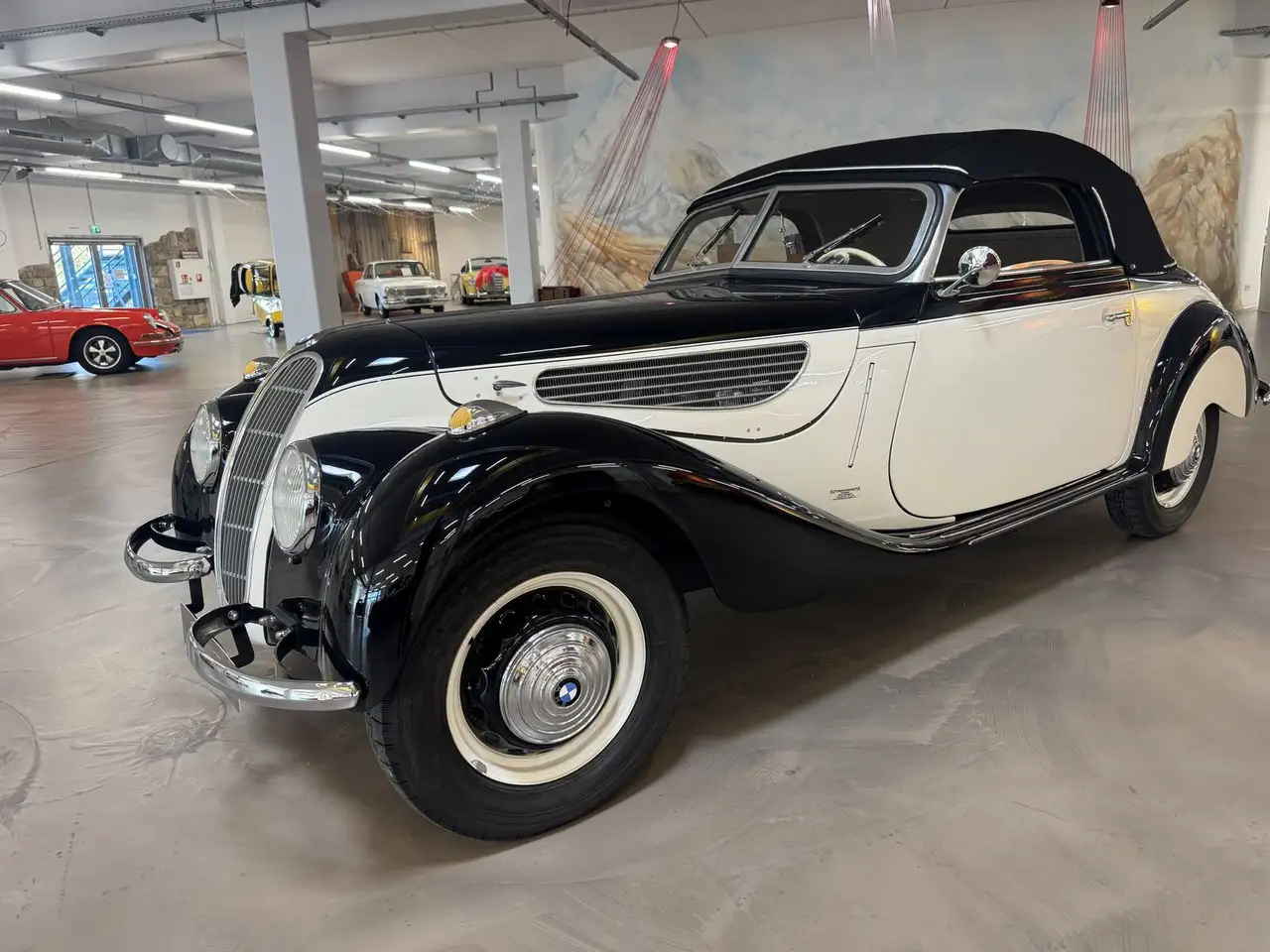 BMW 327 Roadster // Gutachten Note 1, foto 4