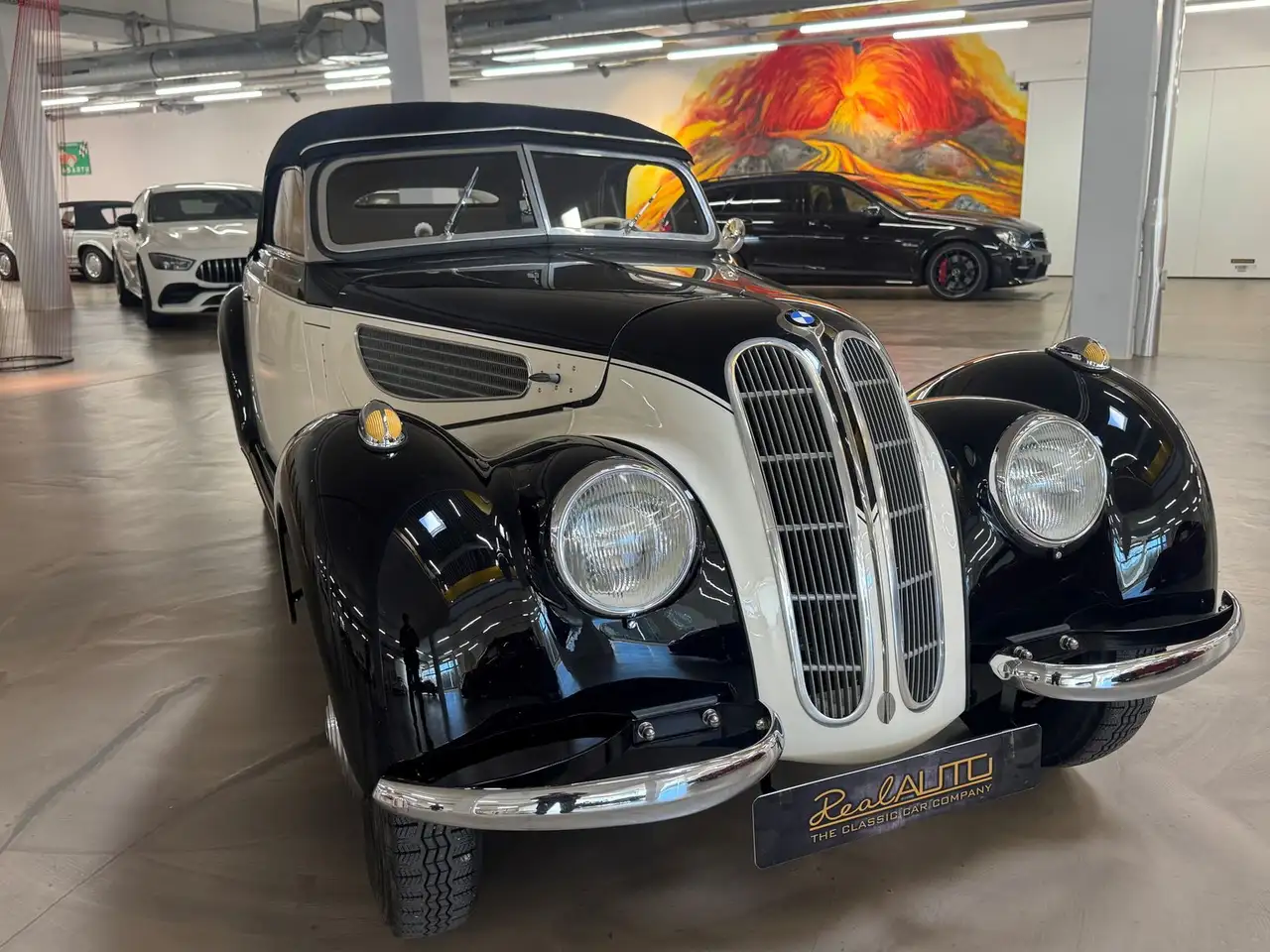 BMW 327 Roadster // Gutachten Note 1, foto 9