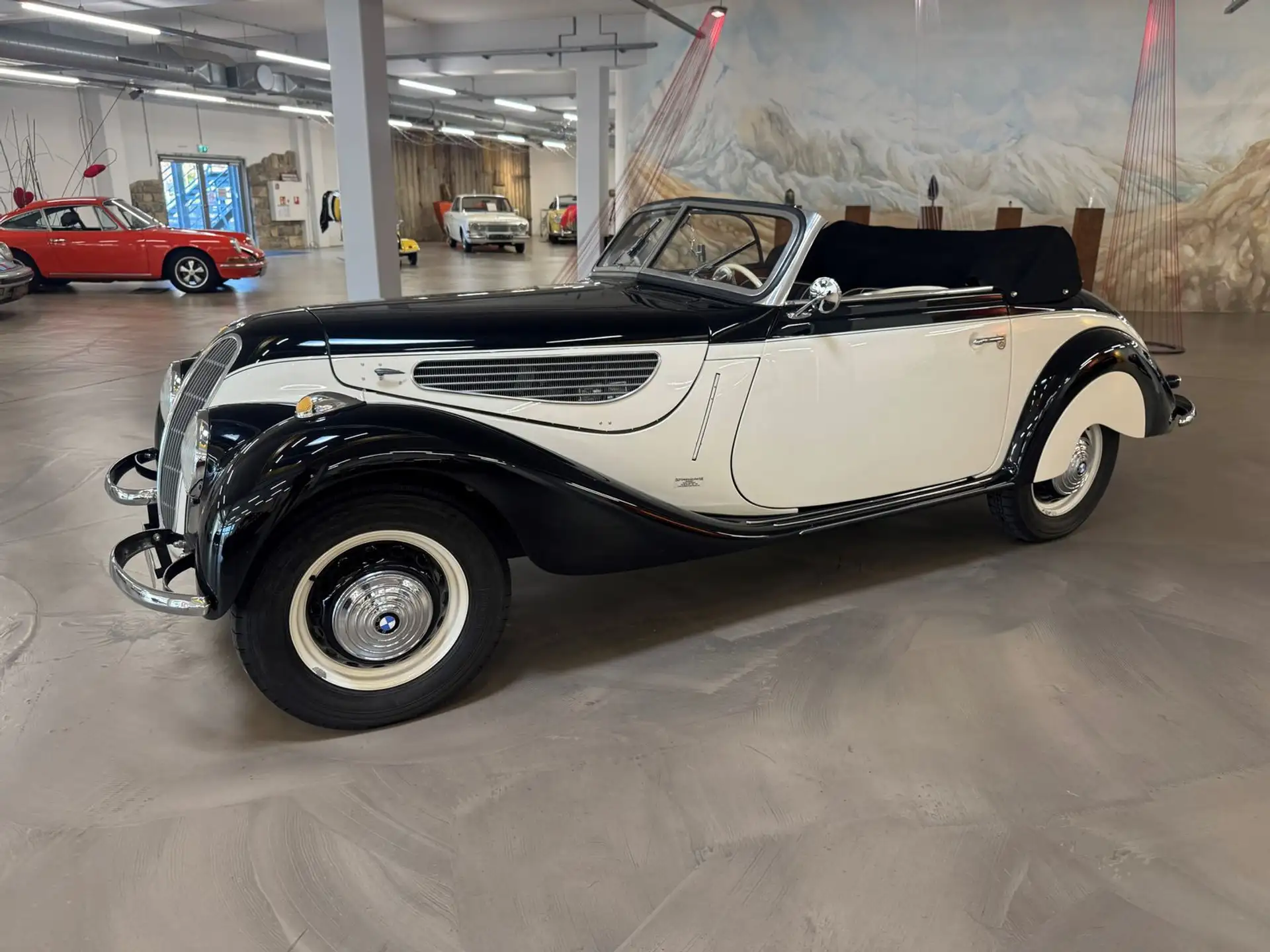 BMW 327 Roadster – Gutachten Note 1 1938 화이트 사진 1