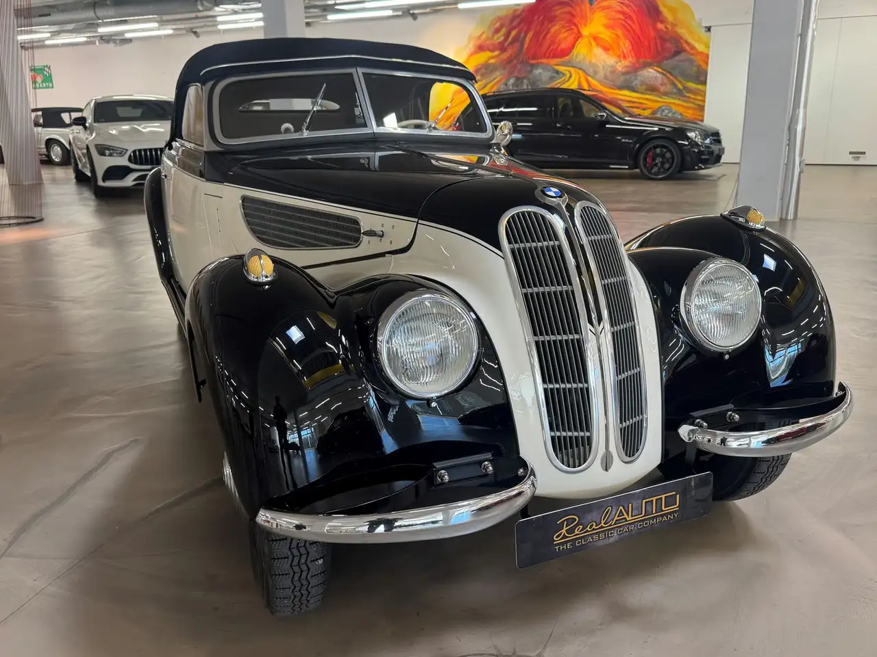 BMW 327 Roadster // Gutachten Note 1, foto 10