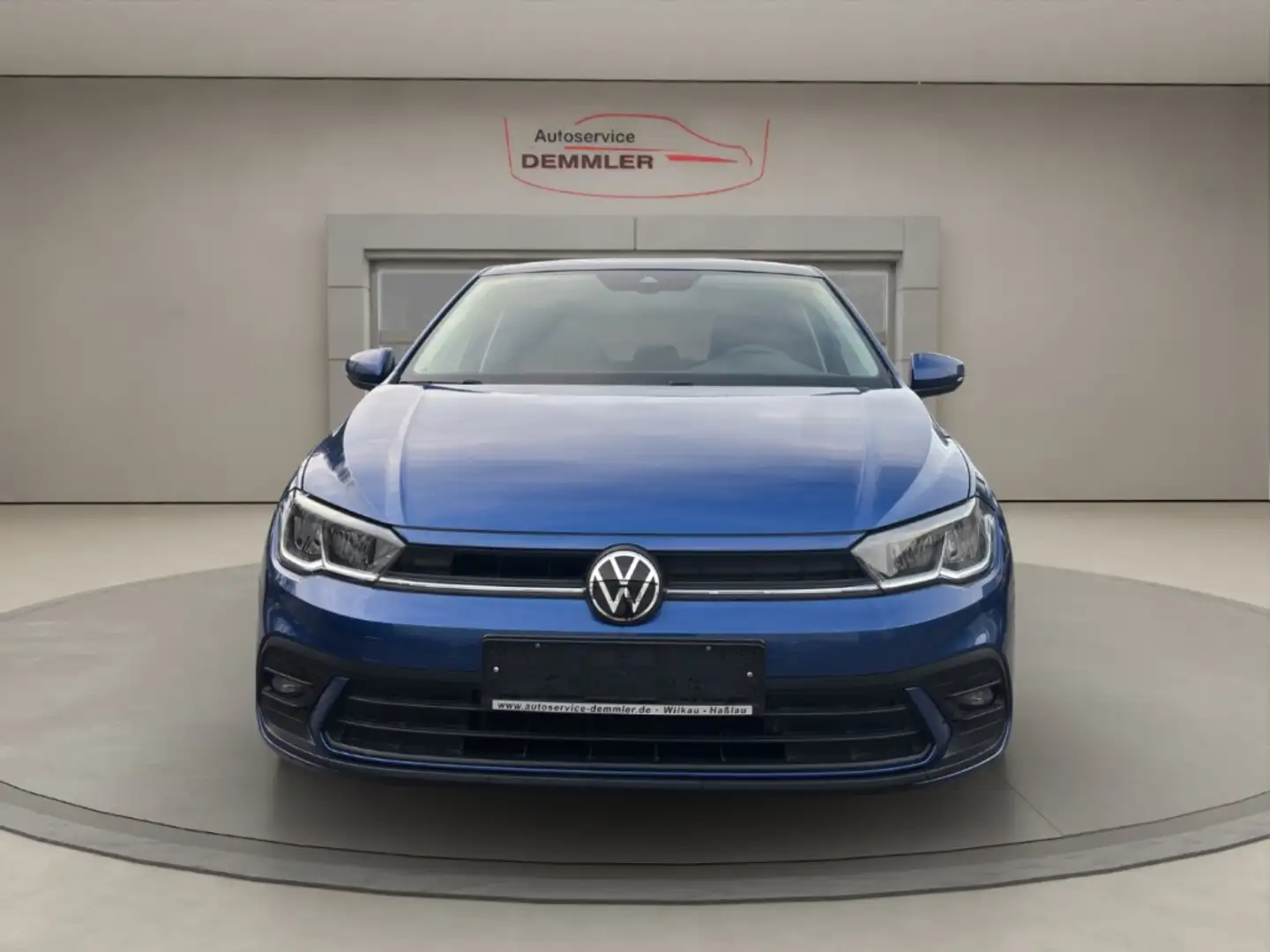 Volkswagen Polo VI ,Klimaanlage, LED-Scheinwerfer, PDC, DAB Blau - 2