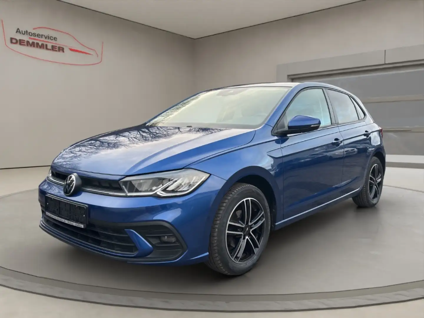 Volkswagen Polo VI ,Klimaanlage, LED-Scheinwerfer, PDC, DAB Blau - 1