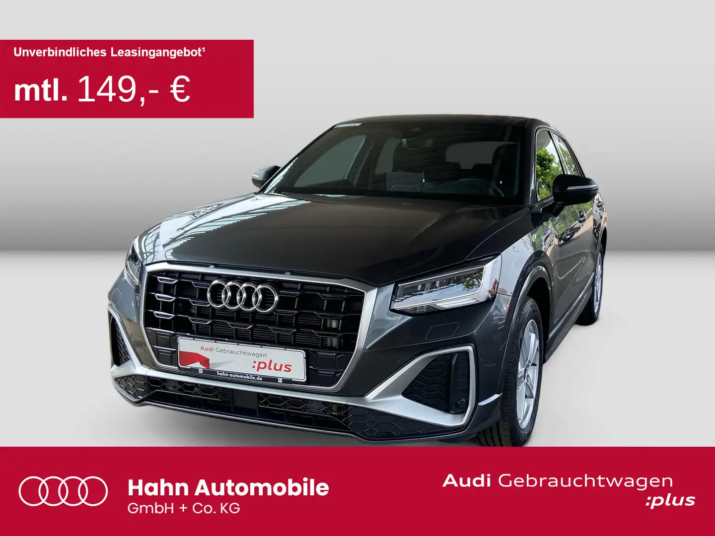 Audi Q2 35TFSI S trc S line Standh Virtual AHK LED Grau - 1