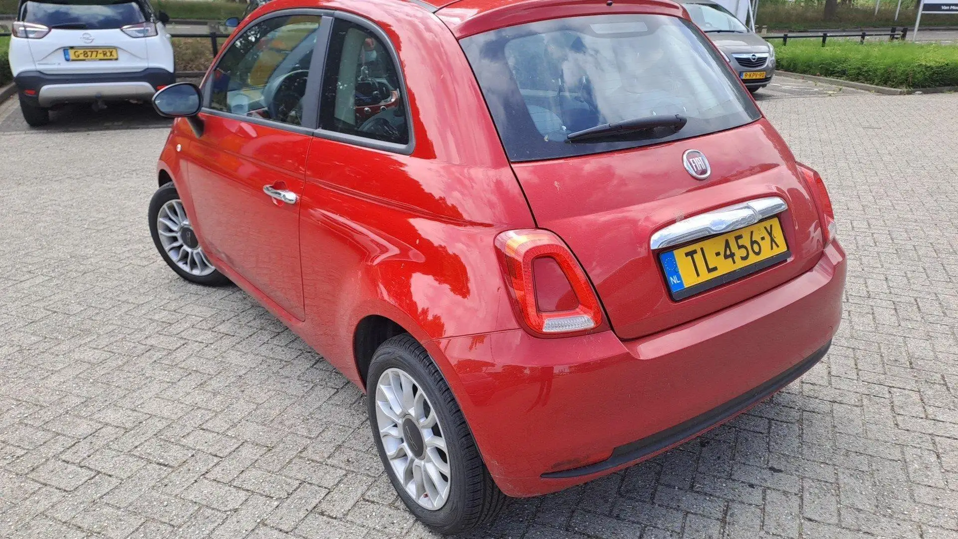 Fiat 500 1.0 TwinAir PopStar Rood - 2