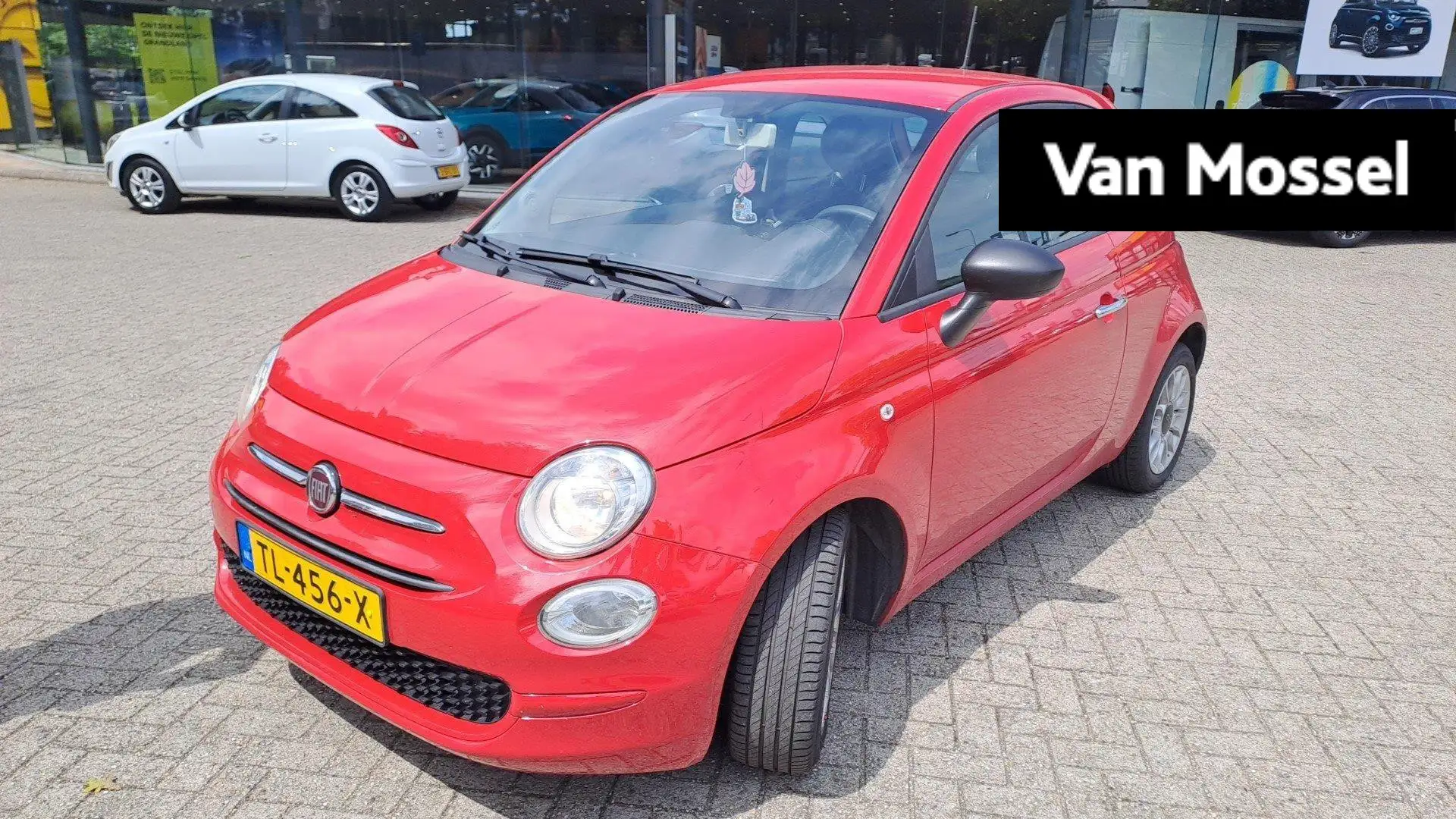 Fiat 500 1.0 TwinAir PopStar Rood - 1