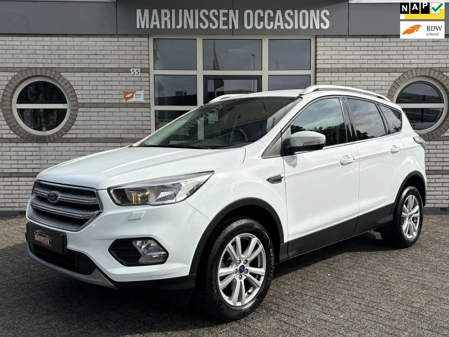 Ford Kuga 1.5 EcoBoost Ultimate |Carplay,Trekh,Stoelvw| Bianco - 1