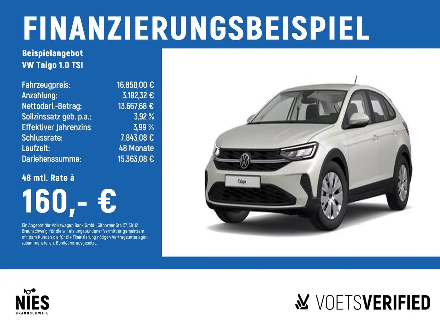 Volkswagen Taigo 1.0 TSI PDC+LED+ Gris - 2