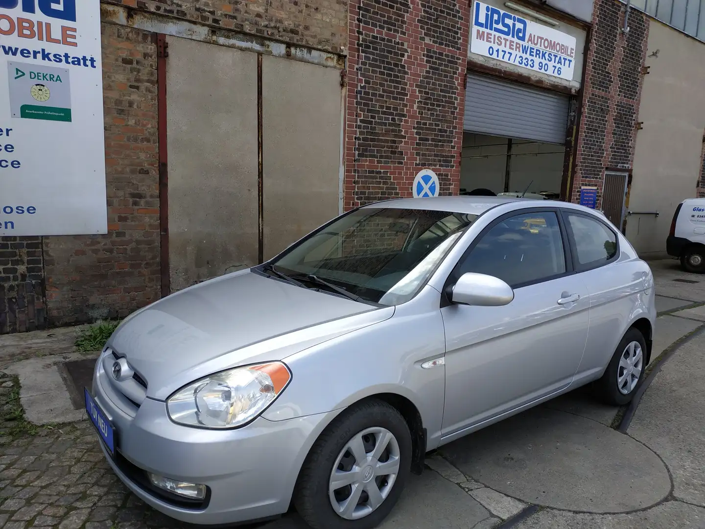 Hyundai ACCENT 1.4 GL/ TÜV NEU/ Klima/ Ganzjahresreifen Argintiu - 1