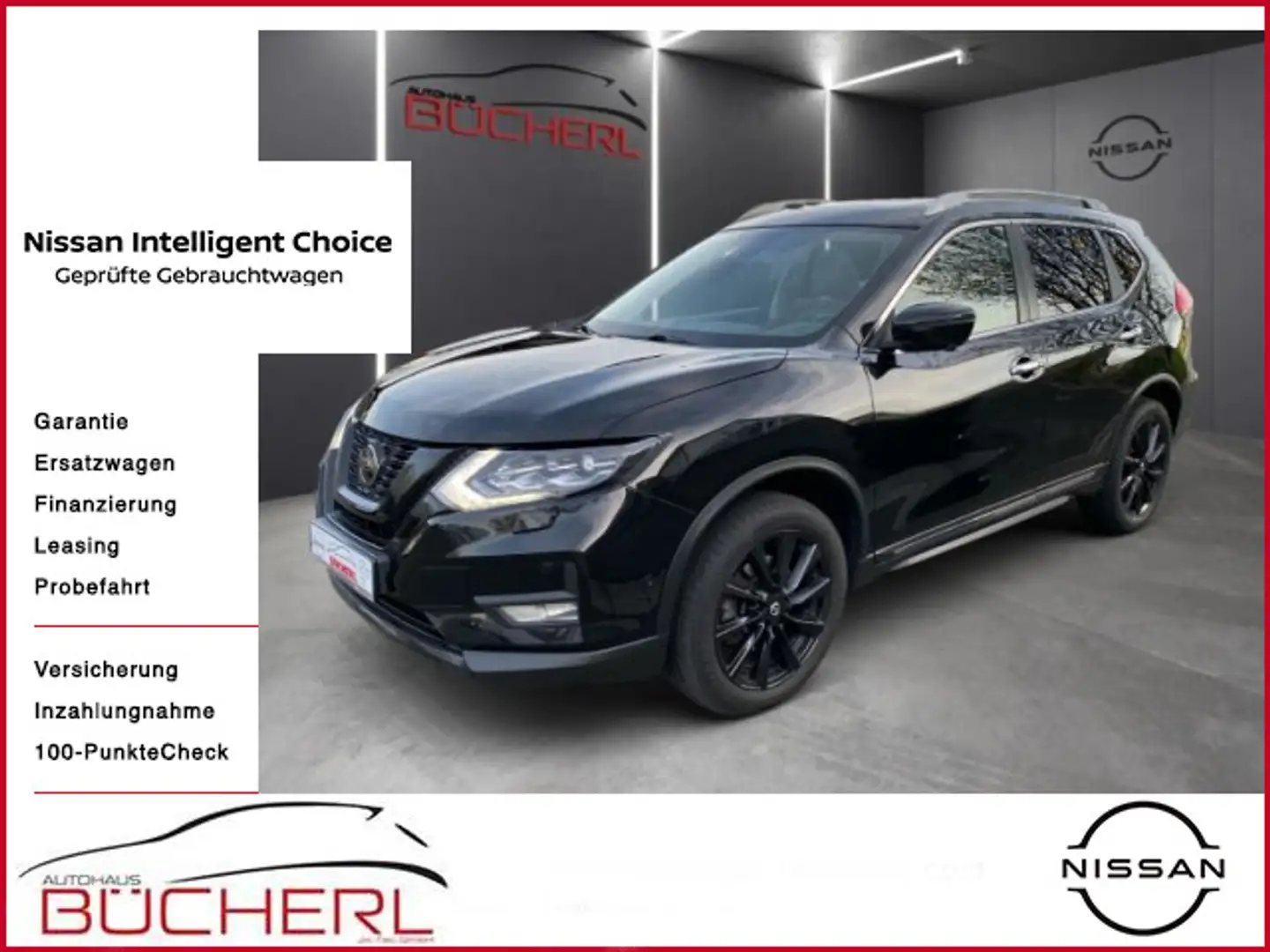 Nissan X-Trail Tekna 4x4 Allrad Leder Navi  Auto Pano Noir - 1