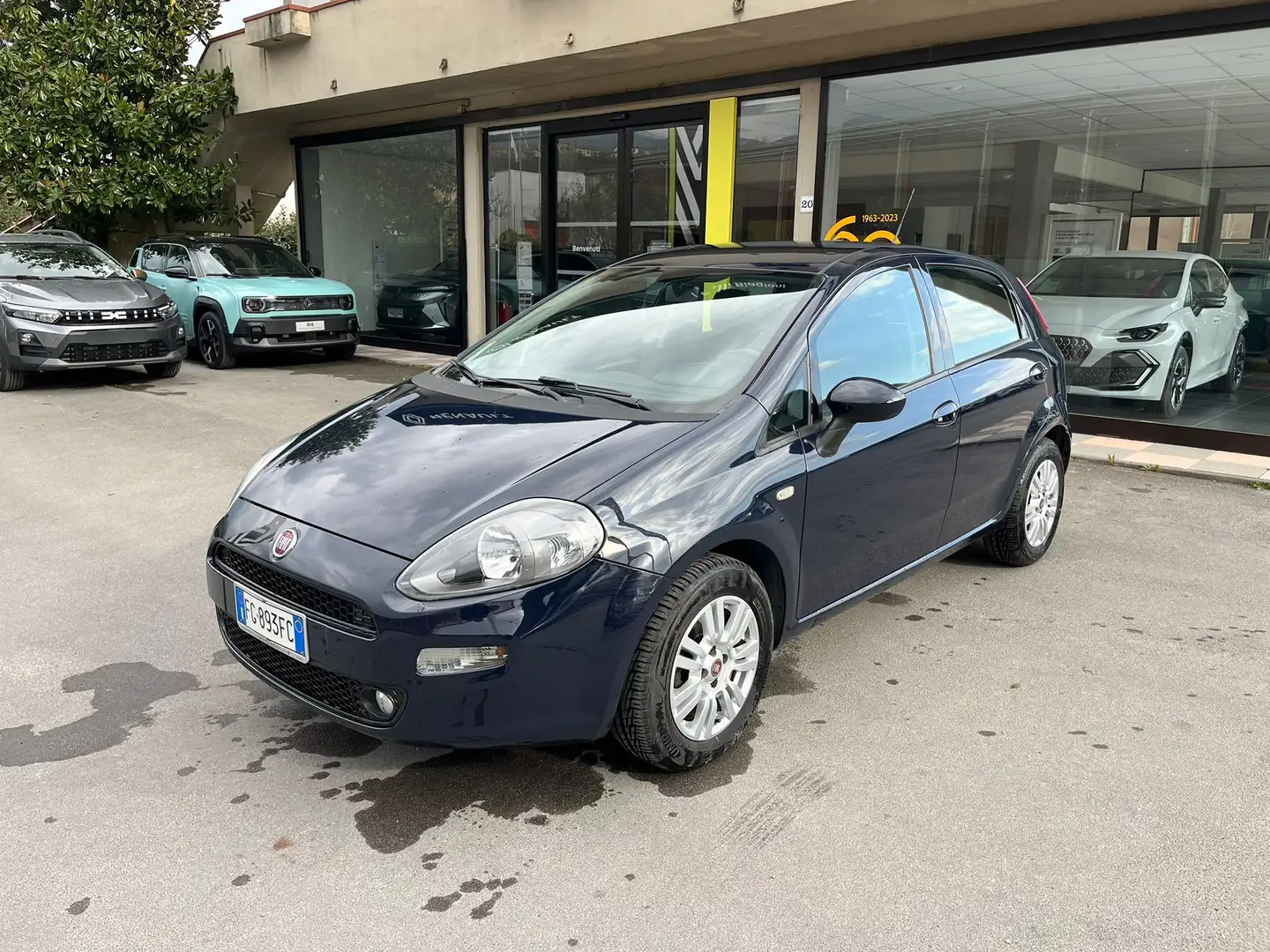Fiat Punto Punto III 2012 5p 1.4 easypower Lounge Gpl E6 Azul - 1