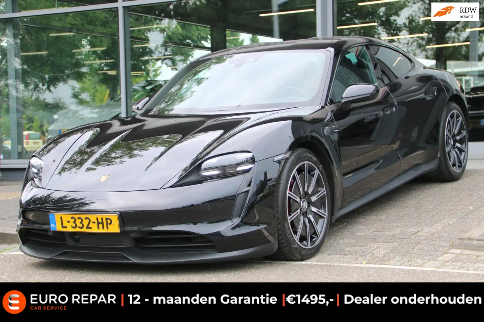 Porsche Taycan 4S Performance 84 kWh BOSE LUCHTVERING VOL! Černá - 1