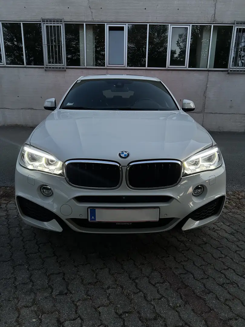 BMW X6 xDrive30d M-Packet/ Top Zustand/ Preis VB Weiß - 1