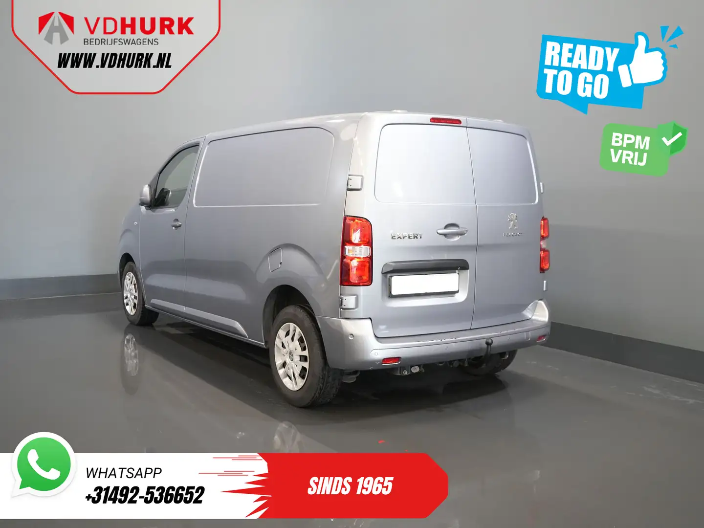 Peugeot Expert 2.0 HDI 120 pk L2 BPM VRIJ! READY2GO 2.5t Trekverm Grijs - 2