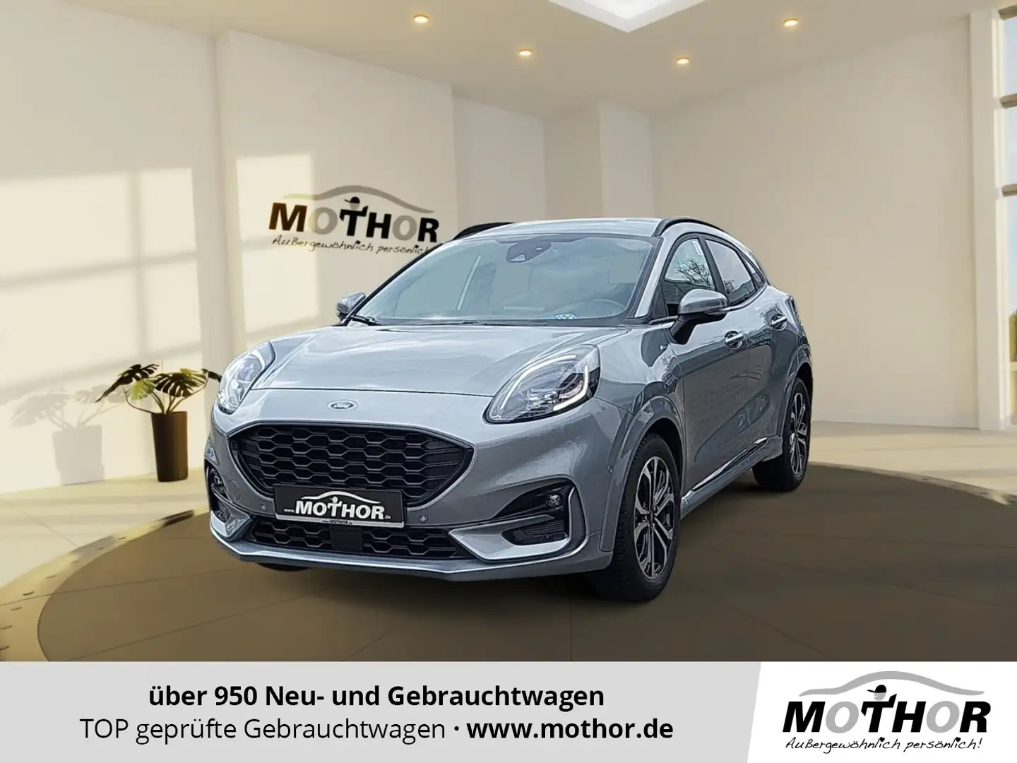 Ford Puma ST-Line 1.0 EcoBoost ACC DynLi LMF Silber - 1