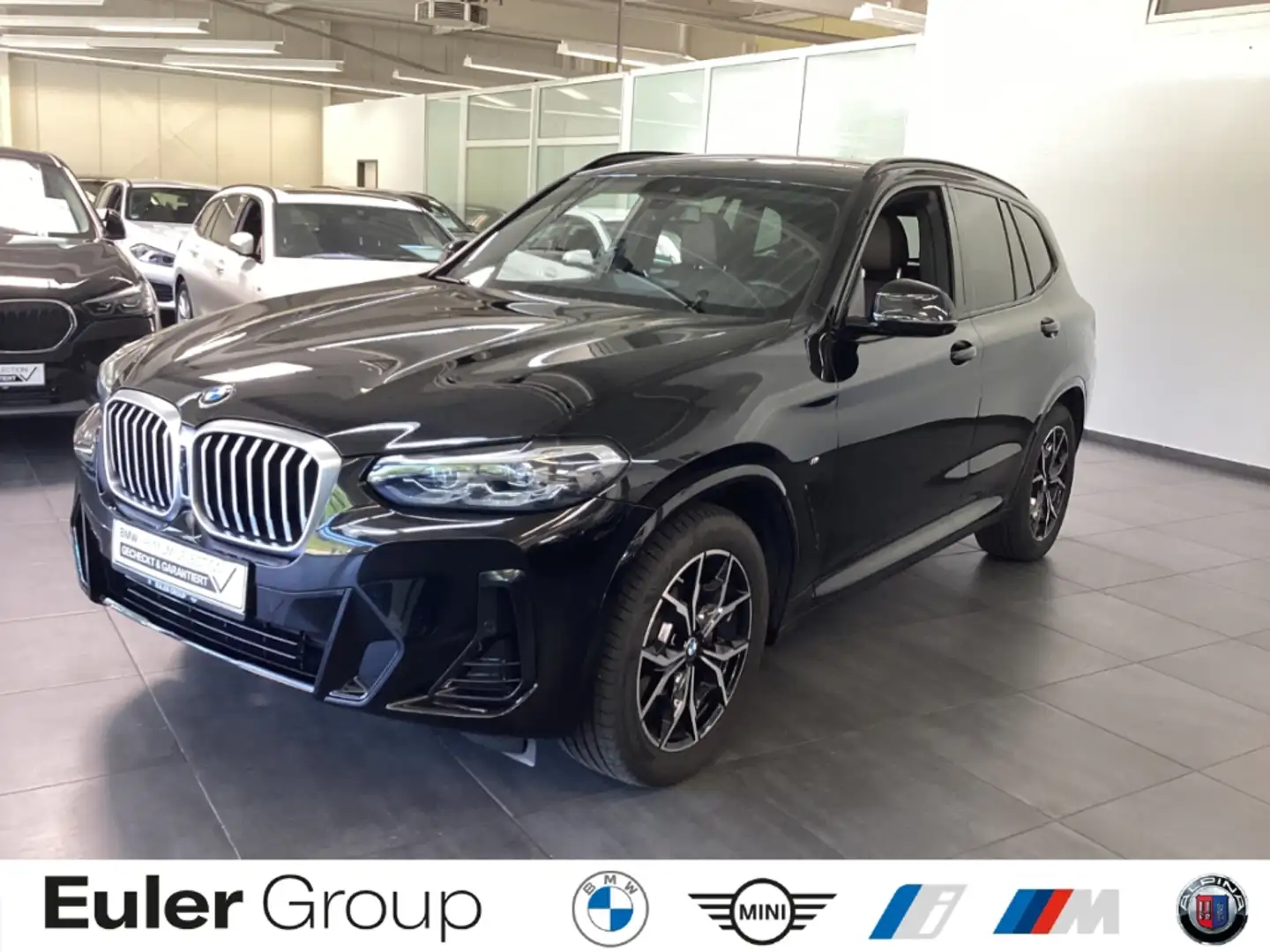 BMW X3 xDrive 20i A M-Sport Navi Leder LED SHZ El. Heckkl Noir - 1