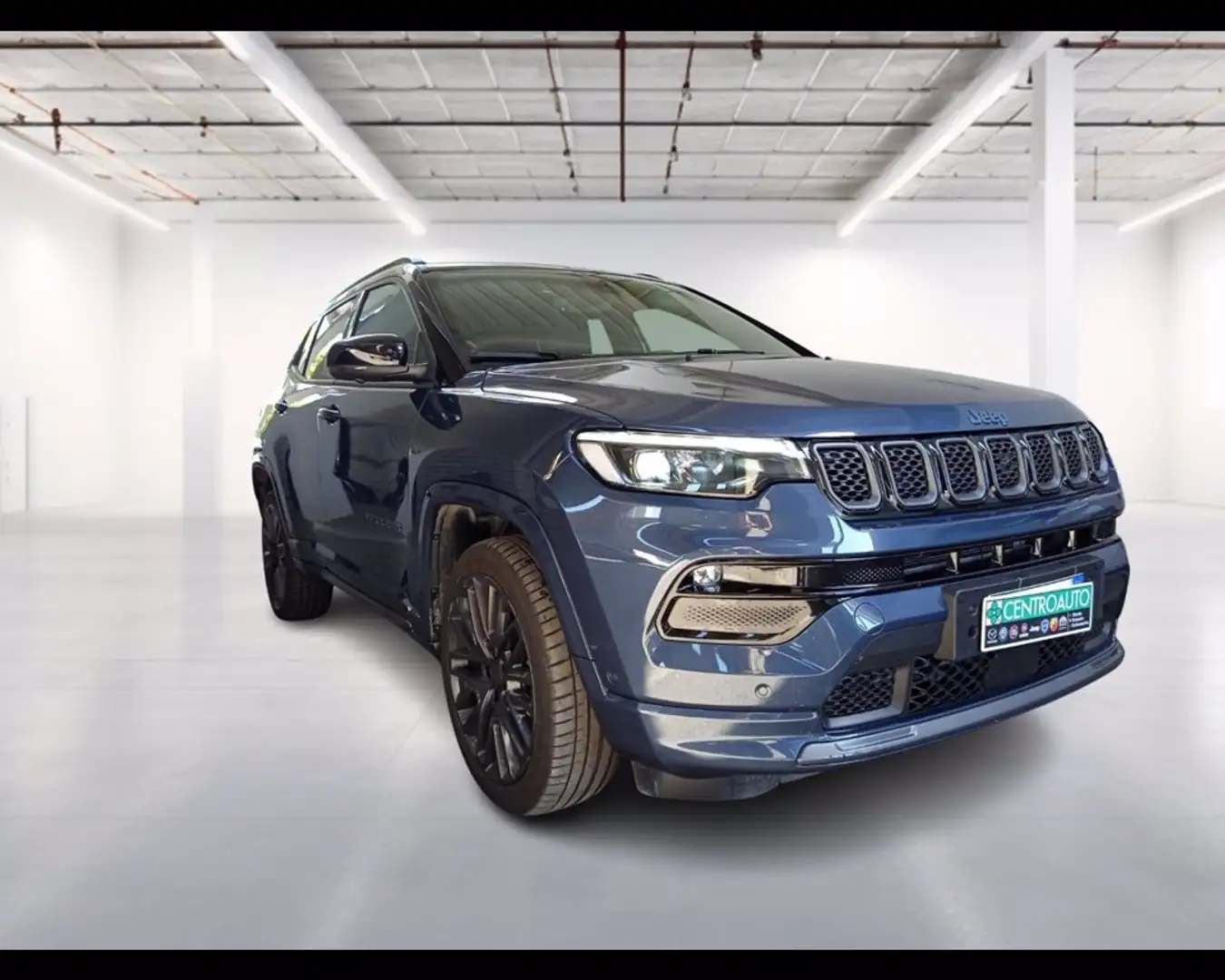 Jeep Compass 1.3 turbo t4 phev S 4xe auto Bleu - 1