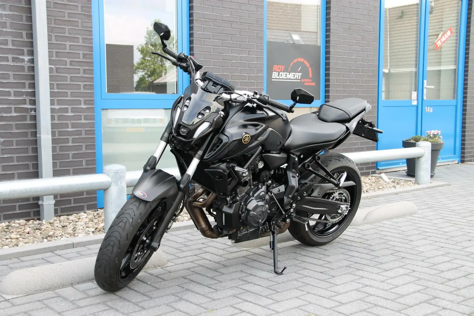 Yamaha MT-07 Zwart - 1