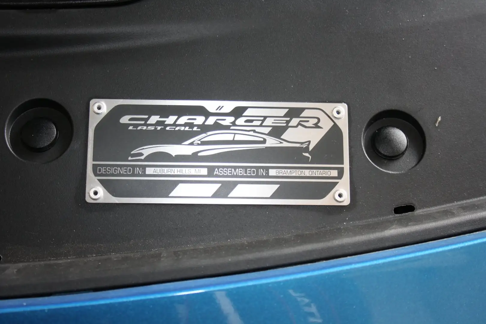 Dodge Charger R/T Scat Pack 6,4 Widebody ACC Carbon Scat Pack Wi Blau - 2