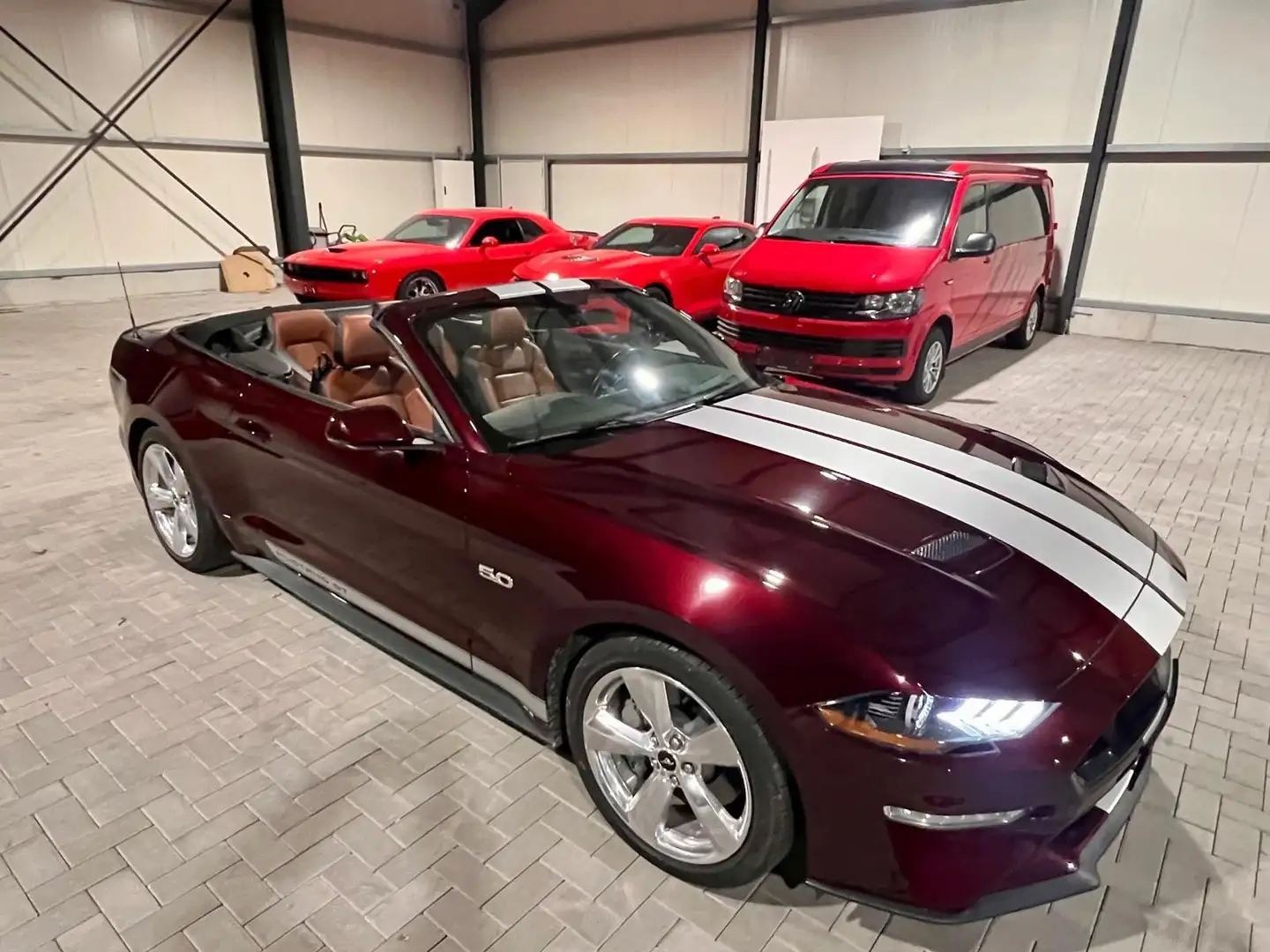 Ford Mustang Cabrio 5.0 V8 GT 2018 Facelift 10Gang Violett - 2