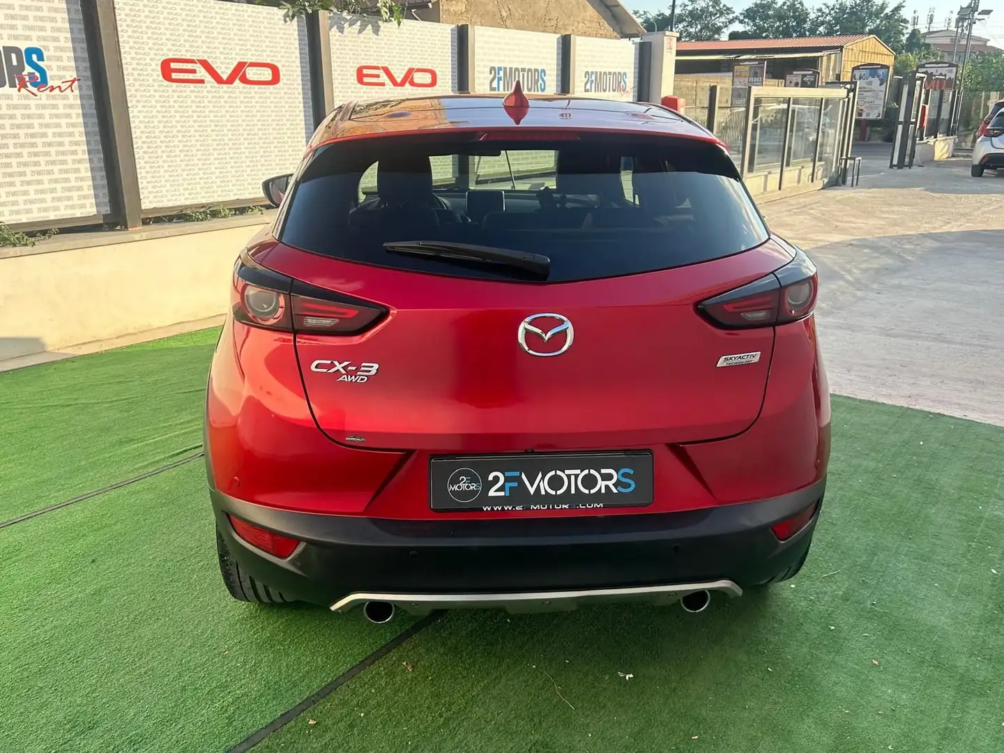 Mazda CX-3 1.5d Exceed 2wd 105cv Rosso - 2