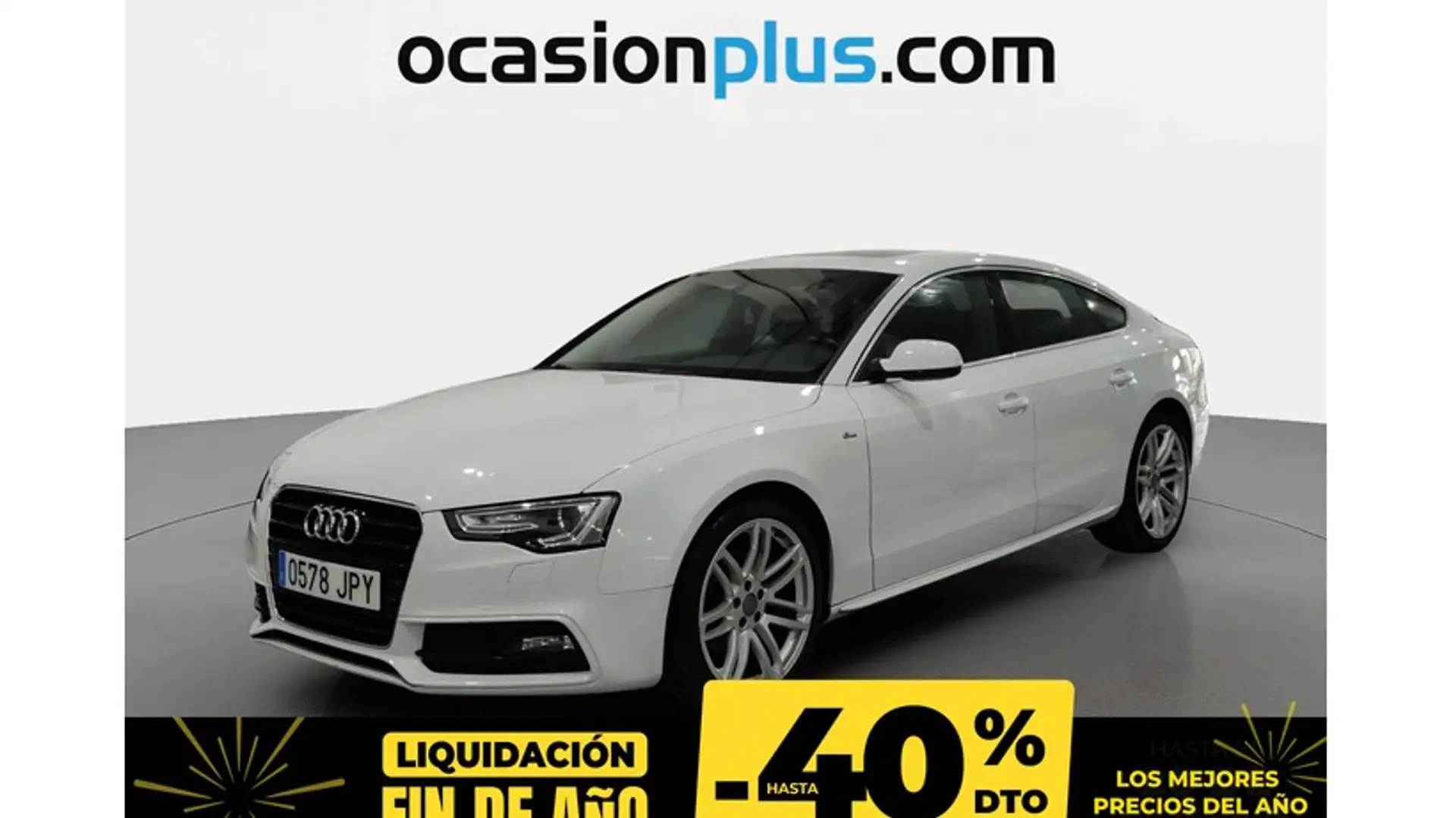 Audi A5 SB 2.0TDI S line edition 190 Blanc - 1
