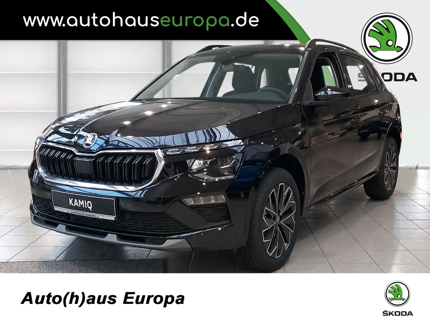 Skoda Kamiq 1.5 TSI DSG Tour ACC Fahrassis. Navi eKlappe Matri Schwarz - 1