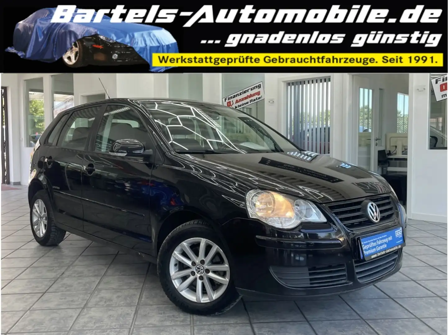 Volkswagen Polo 9N 1.4 United, Klima, Alu, HU neu ! Noir - 1