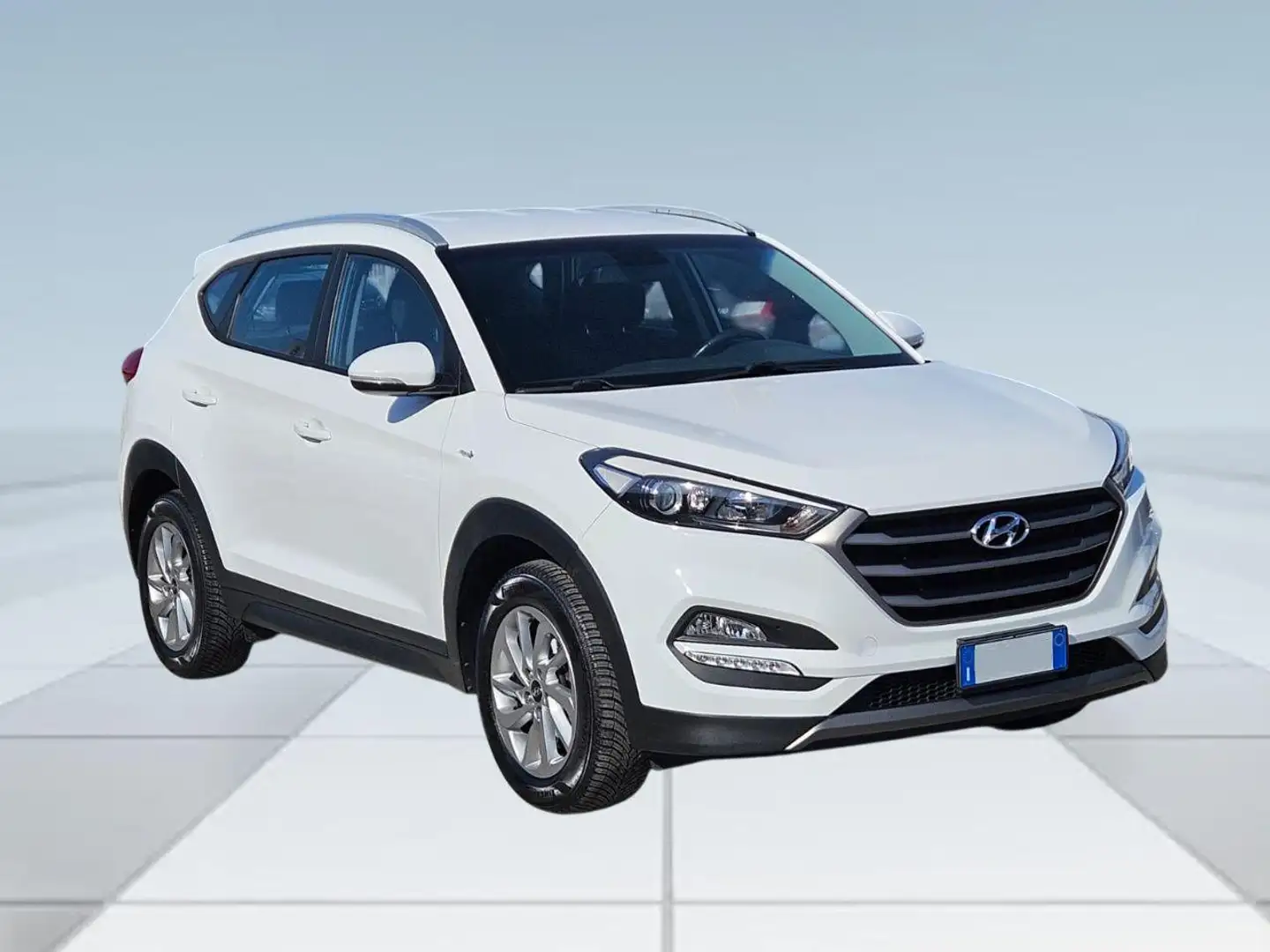 Hyundai TUCSON 1.7 CRDi Comfort Blanc - 1