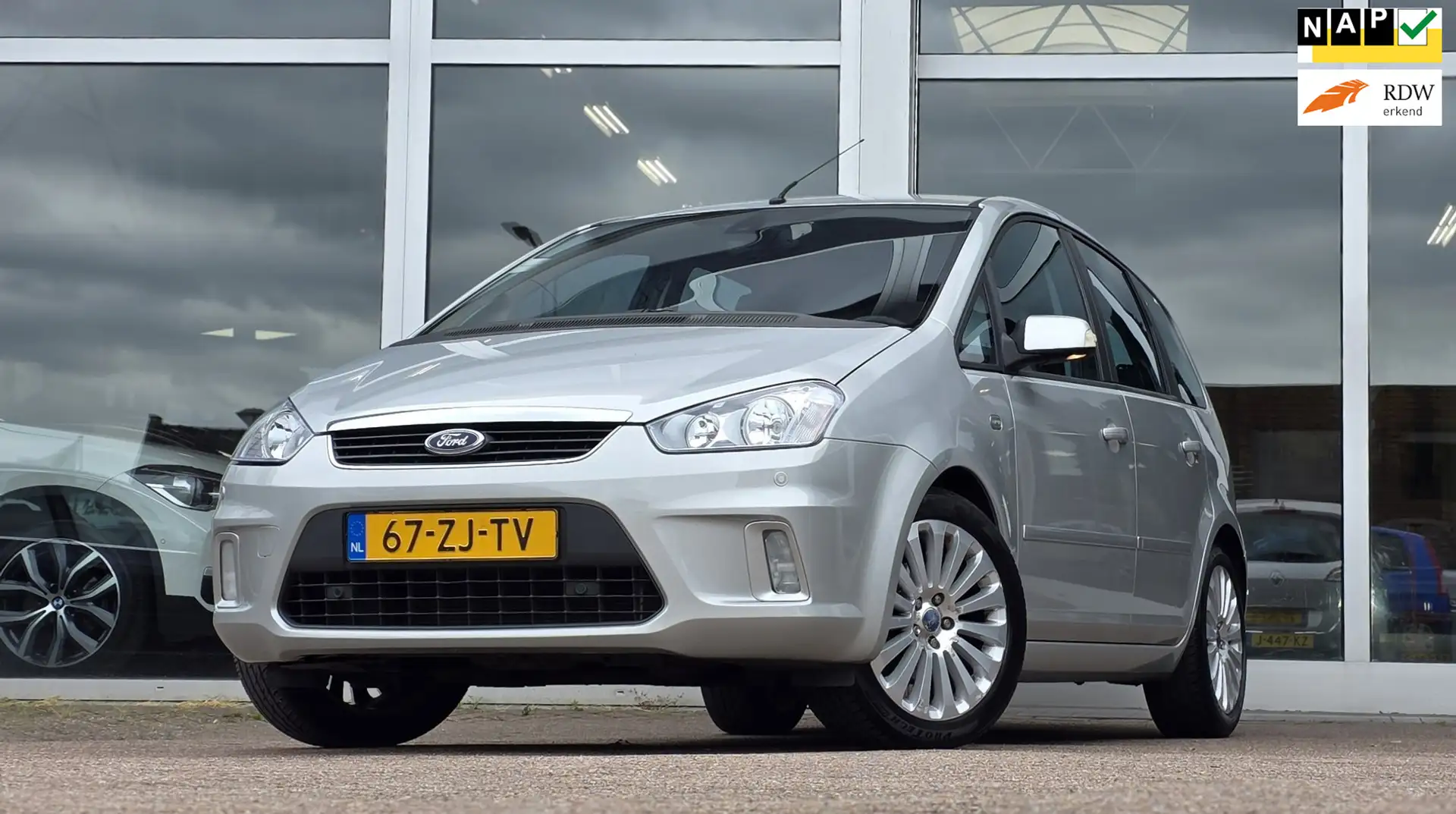 Ford C-Max 1.6i 16V Titanium 2e Eigenaar Trekhaak Grijs - 1