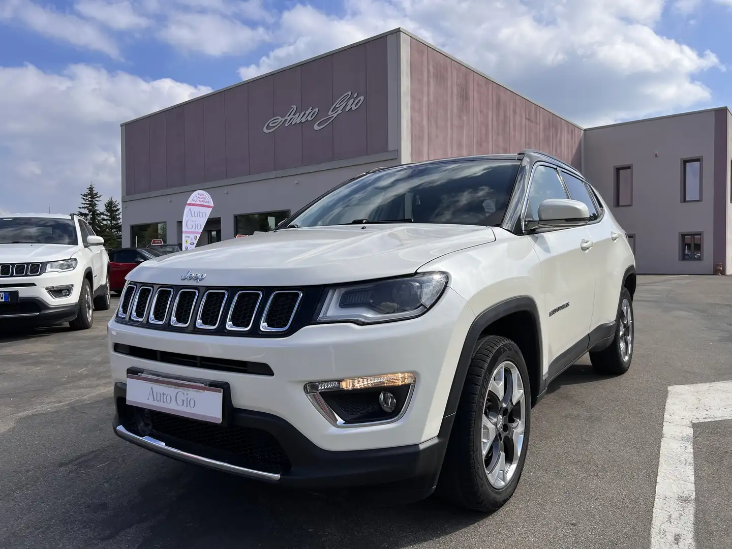 Jeep Compass Compass II 2018 2.0 mjt Limited 4wd 140cv auto Bianco - 1