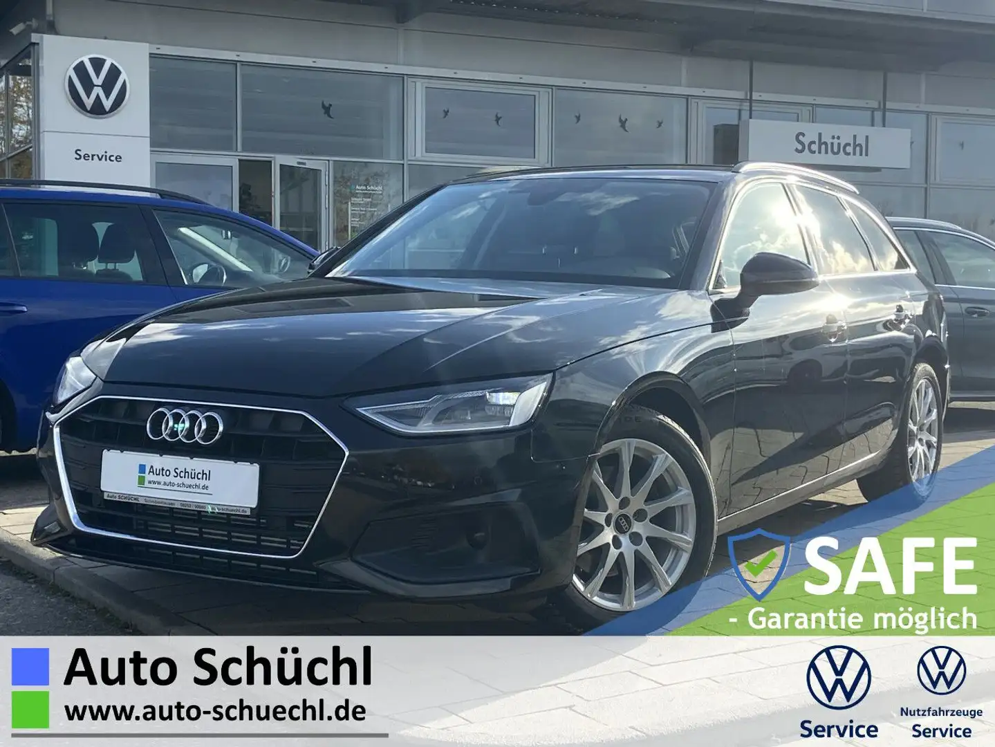 Audi A4 Avant 35 2.0 TFSI S-tronic 17"+EL.HECK+NAVI+L Schwarz - 1