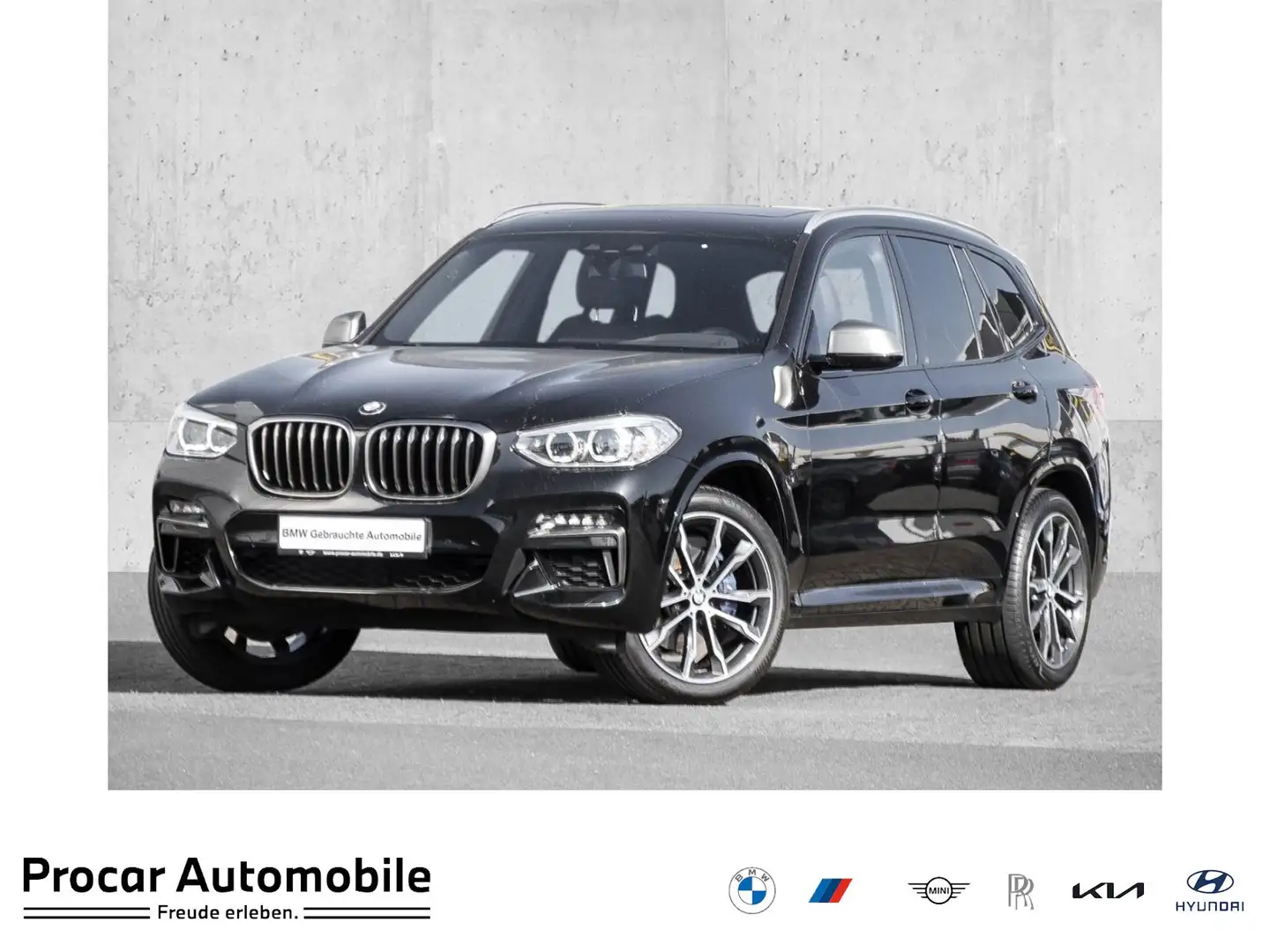 BMW X3 M 40d PANO+H/K+AHK+HuD+SHZ VuH+STANDHZG Negro - 1
