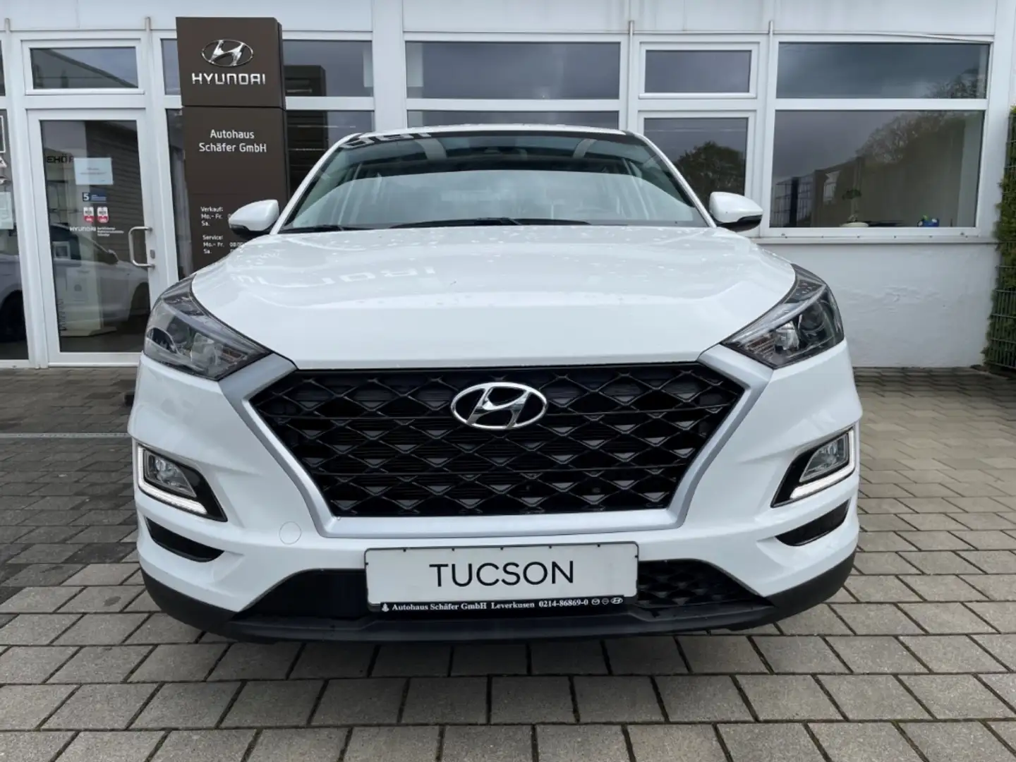 Hyundai TUCSON Select Klimaautom Kollisionswarner Multif.Lenkrad Bianco - 2