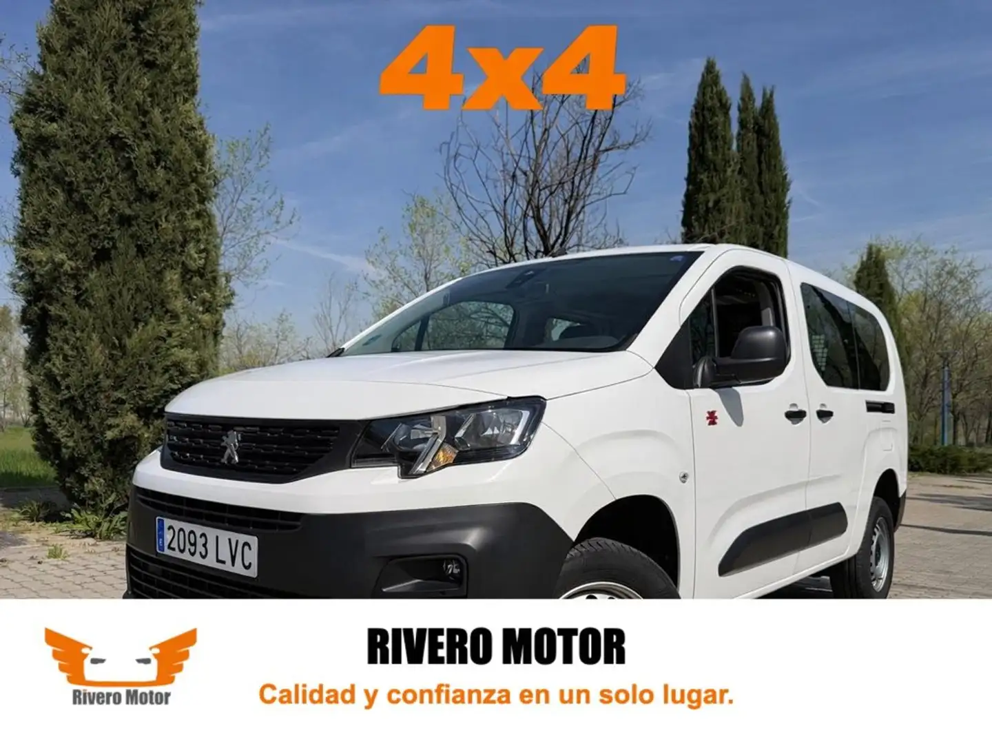 Peugeot Partner 4x4 Dangel Standard 600kgs BlueHDi 96kW Blanco - 1