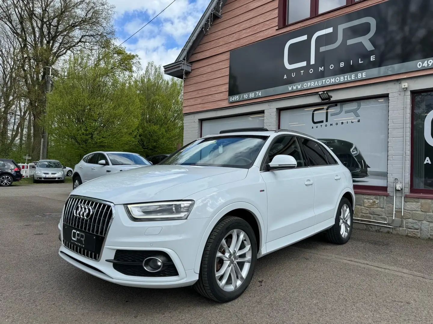 Audi Q3 2.0 TDi * S-LINE * GPS * CAMERA * PANO * CLIM Blanco - 1