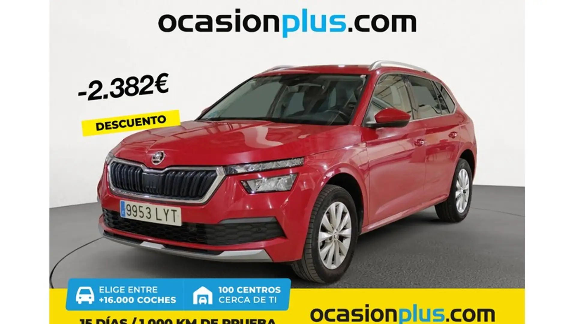 Skoda Kamiq 1.0 TSI Emotion 81kW Rood - 1