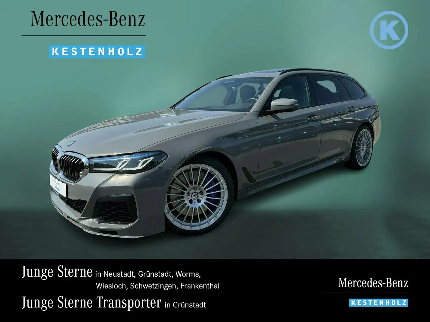 Alpina D5 D5 S ACC+PANO+HUD+360°+AHK+HARMAN&KARDON+SHADOW Grau - 1