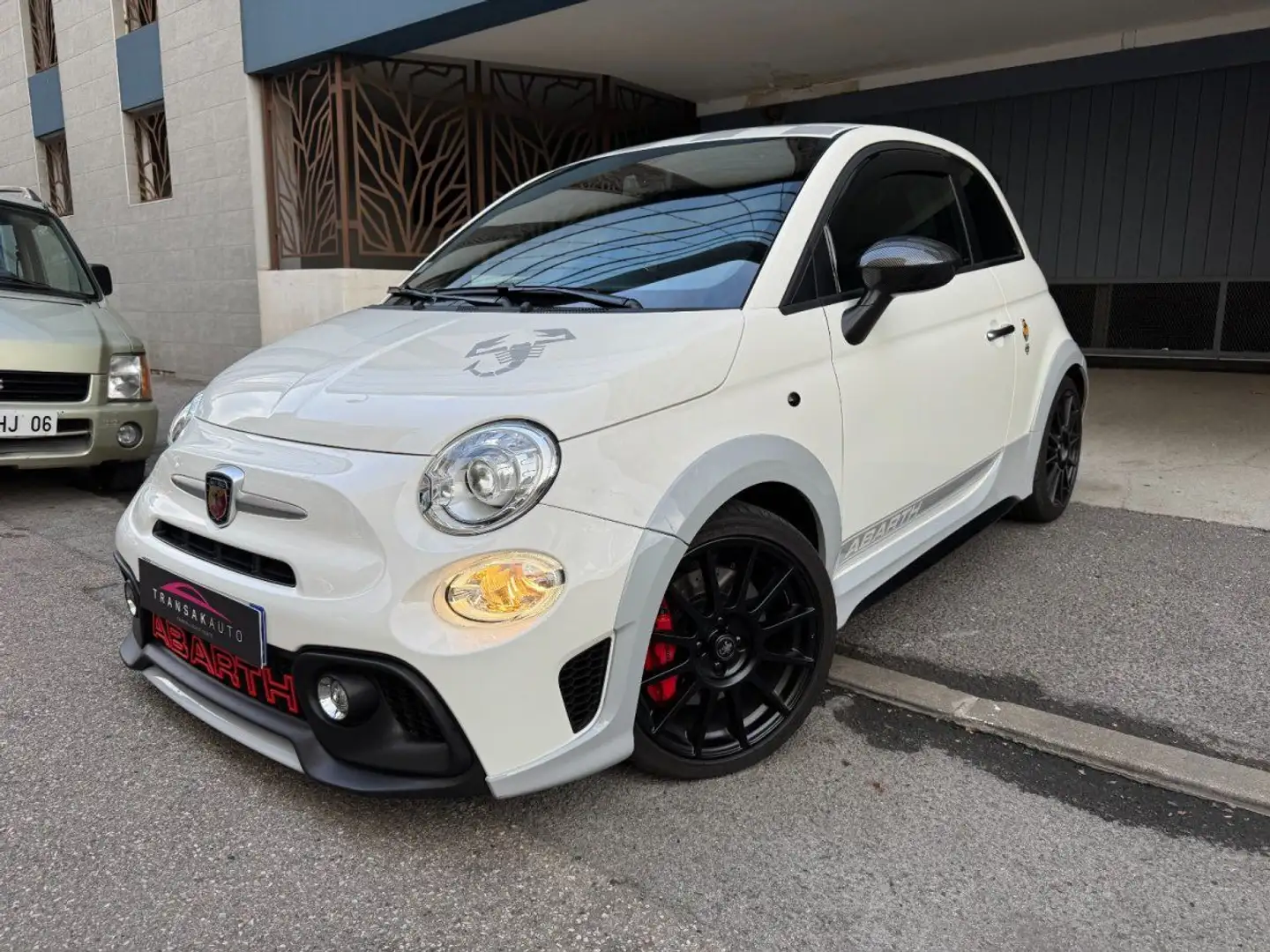 Abarth 695 E6D FULL 1.4l turbo 180 CV 70° Anniversario BVA Blanc - 1