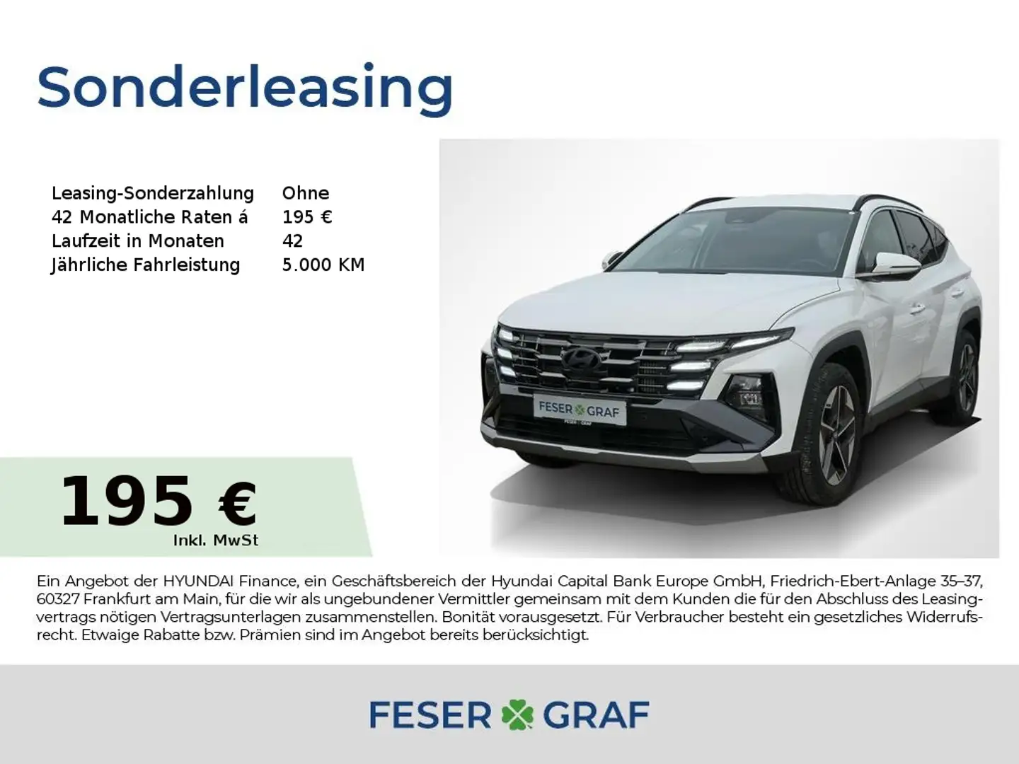 Hyundai TUCSON TREND NAVI LED SHZ LHZ CARPLAY KLIMA CAM Weiß - 1