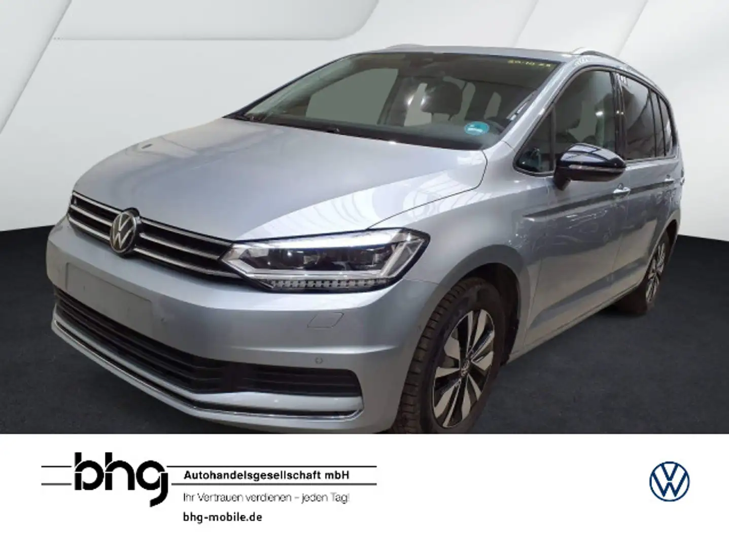 Volkswagen Touran Comfortline 2,0 TDI DSG ACC PDC SHZ AHK Silber - 1