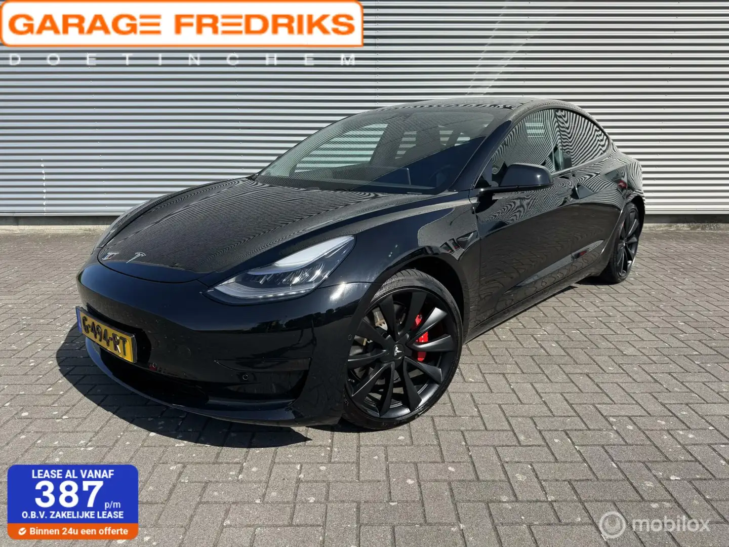 Tesla Model 3 Performance AWD 75 kWh | Pano | 20' Winter | Zwart - 1