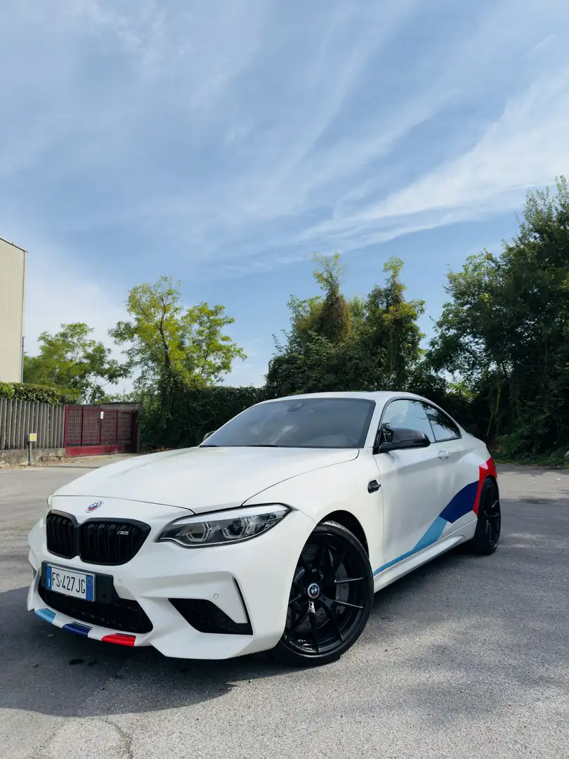BMW M2 COMP HARM+TETTO+SEDILI GUSCIO+FRENI M+PARK Bianco - 1