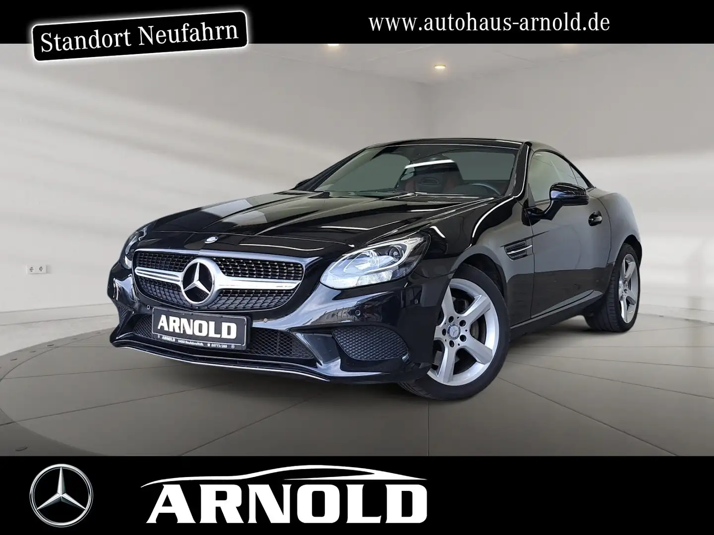 Mercedes-Benz SLC 250 SLC 250 d Navi AIRSCARF Leder Kamera Ambiente ! Schwarz - 1