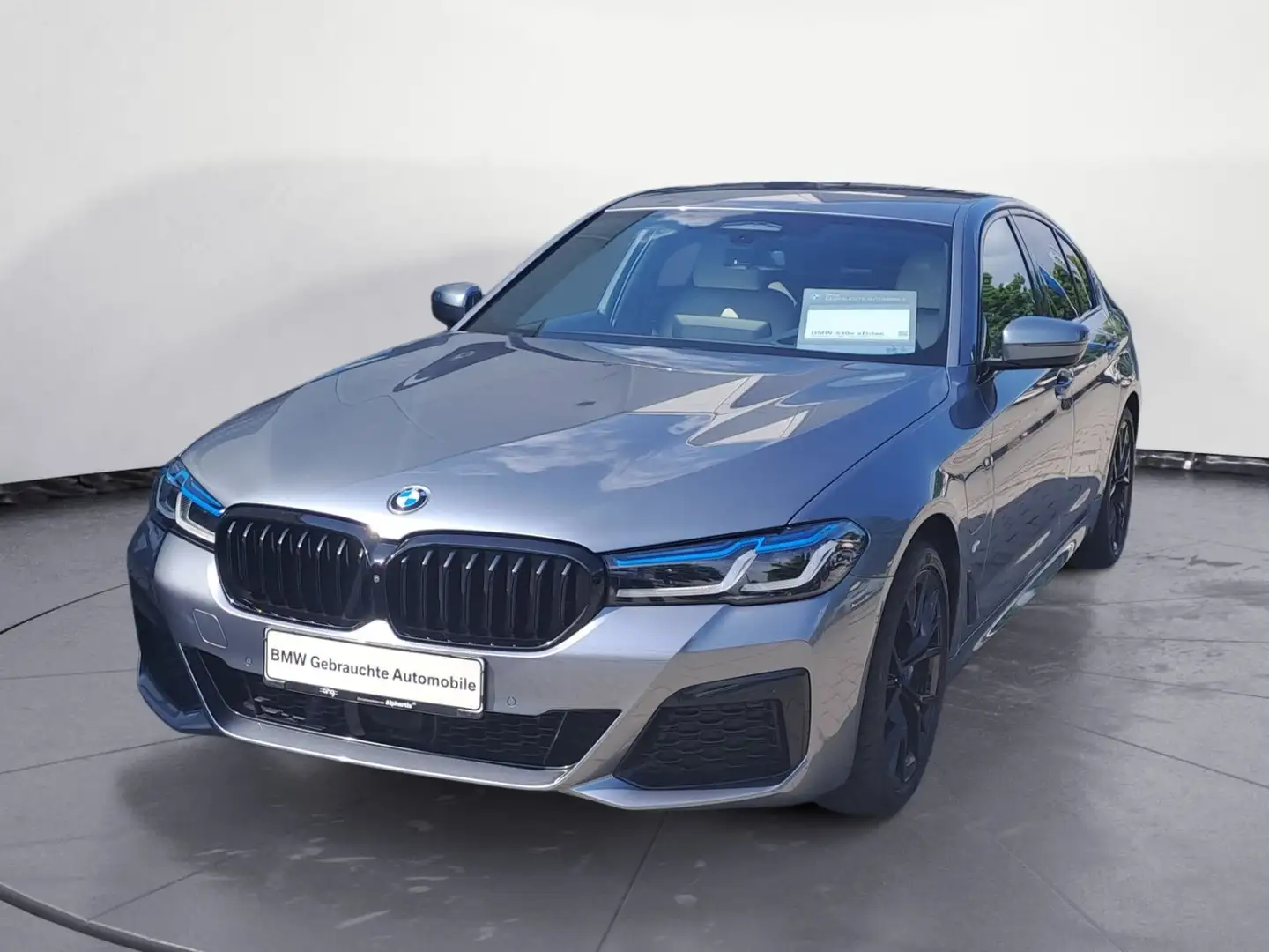 BMW 530 e xDrive Limousine M Sport AHK Driving Assist Blu/Azzurro - 2