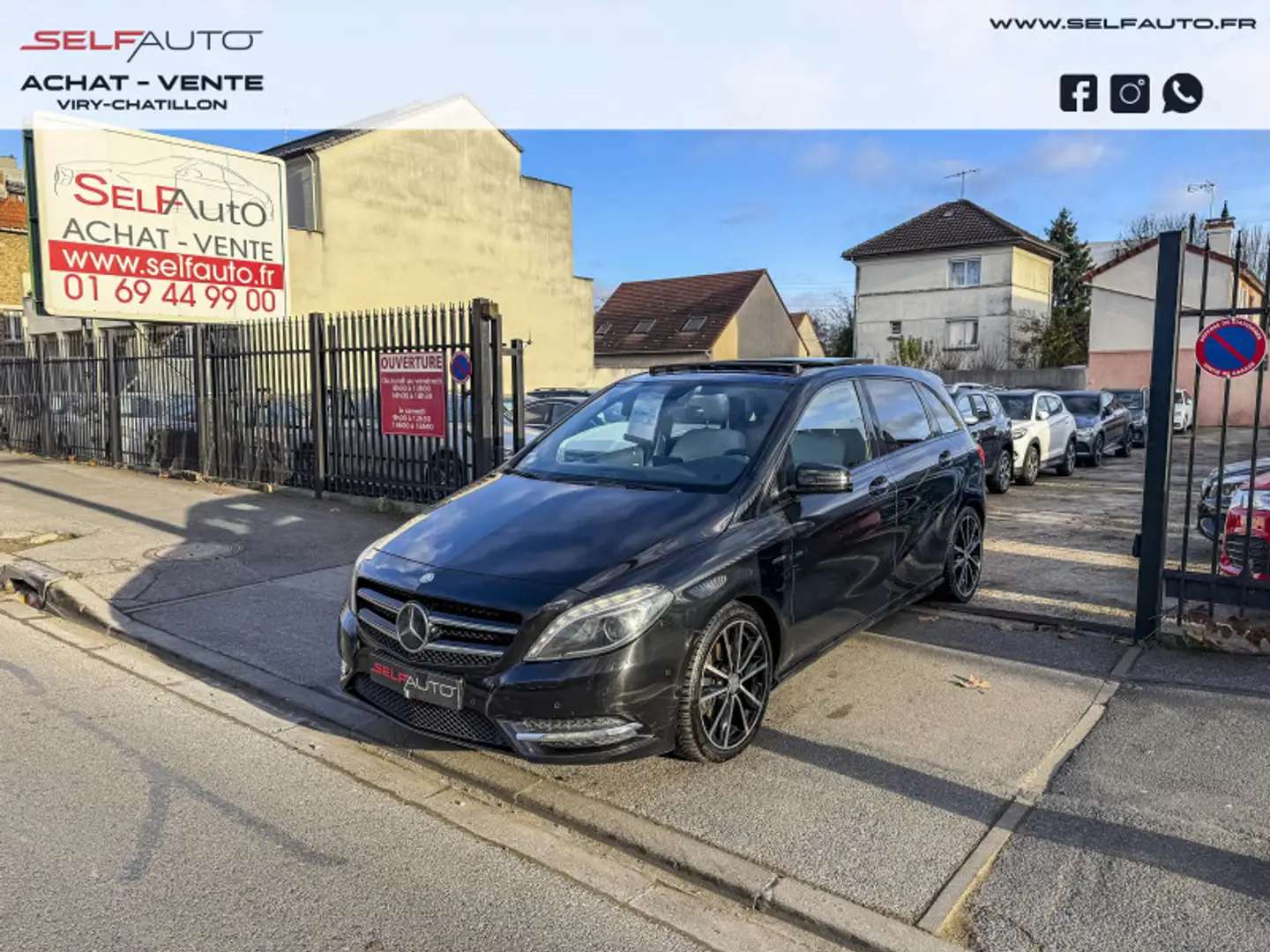 Mercedes-Benz B 180 180 CDI 1.8 SPORT 7G-DCT Noir - 1