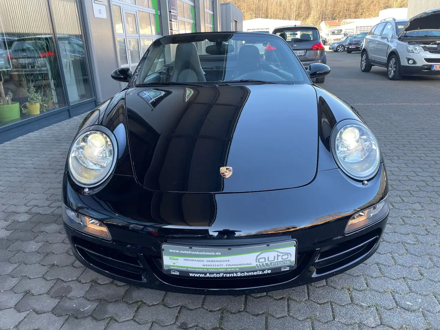 Porsche 997 Cabrio/Leder/Bose/Scheckheftgepflegt/Wenig KM Schwarz - 2