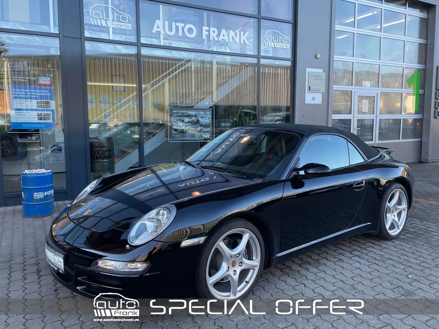 Porsche 997 Cabrio/Leder/Bose/Scheckheftgepflegt/Wenig KM Schwarz - 1